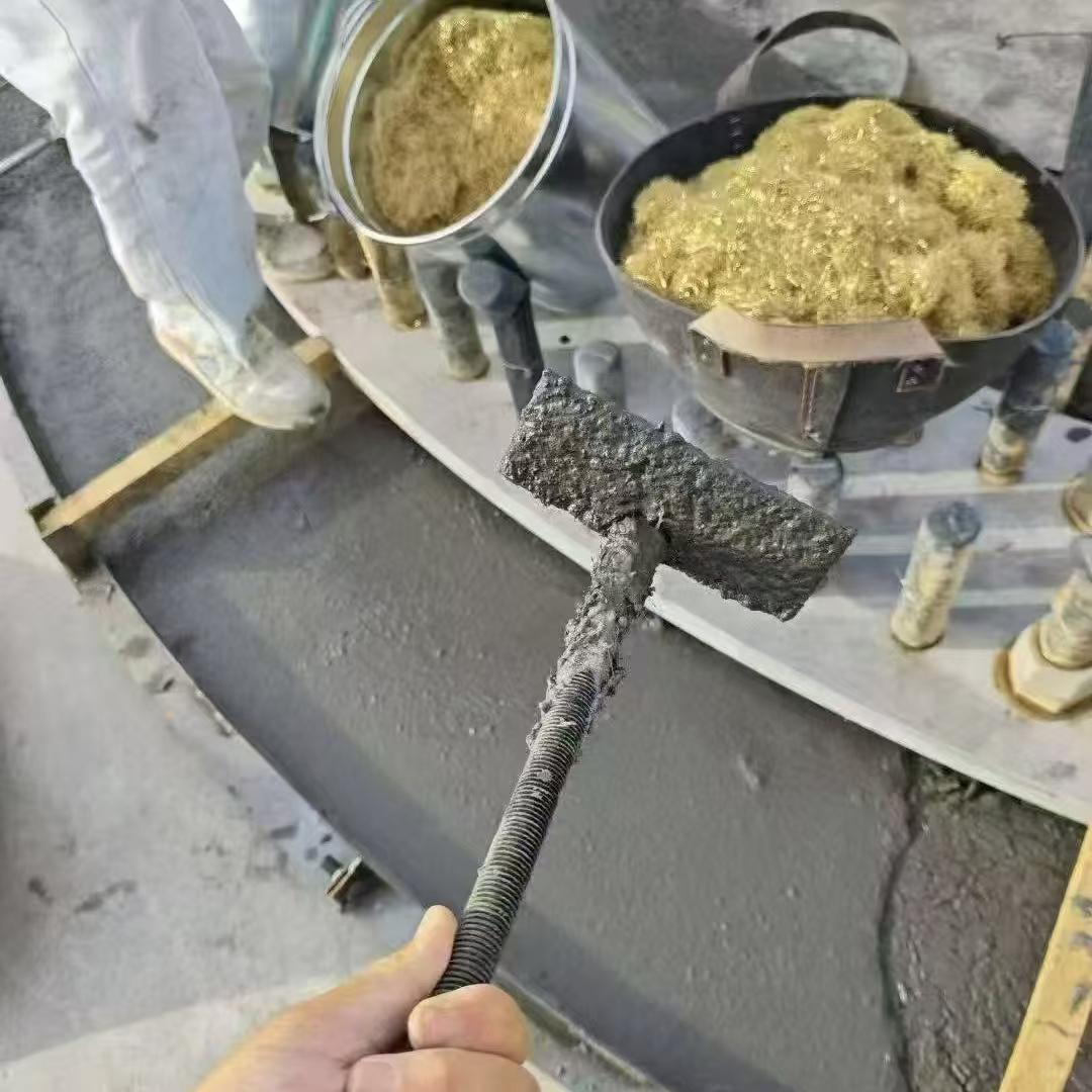 沂源C120钢纤维高强无收灌浆料 轧机压缩机汽轮机发电机锻压设备底座灌浆材料